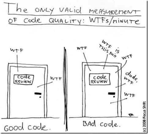 No code review discussion is relevant without mentioning this.
