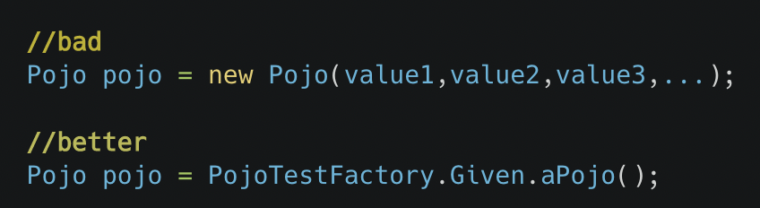 Writing cleaner tests with Test Data Factories